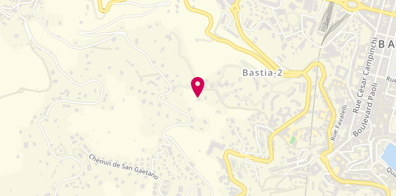 Plan de Liuteria, Chemin du Vilayet
Route Inférieure de Cardo, 20200 Bastia