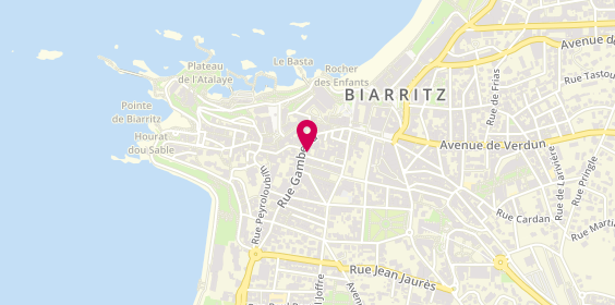 Plan de Aberdeen Records, 13 Rue Gambetta, 64200 Biarritz