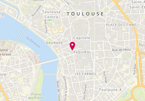 Plan de Le Laboratoire, 9 Rue de la Bourse, 31000 Toulouse