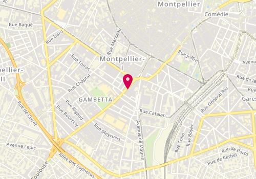 Plan de Studio Musical Languedocien, 7 avenue Georges Clemenceau, 34000 Montpellier