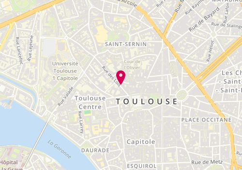 Plan de Bullitt, 20 Rue des Lois, 31000 Toulouse