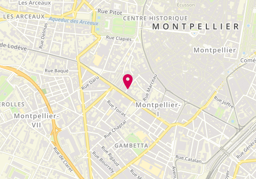 Plan de Clavecins Martine Argellies, 11 Bis Rue des Soldats, 34000 Montpellier