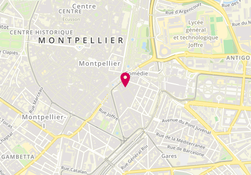 Plan de Atelier Scordatura, 6 Rue Boussairolles, 34000 Montpellier