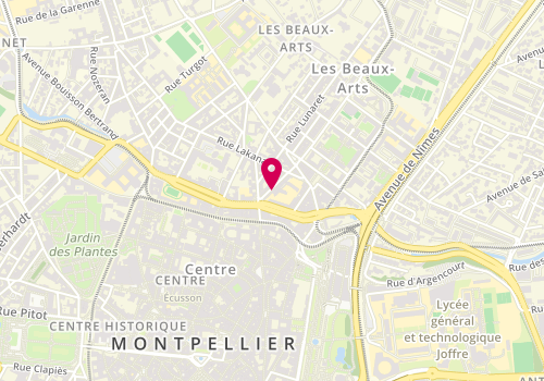 Plan de ALBER Friedrich, 4 Rue de la Cavalerie, 34000 Montpellier