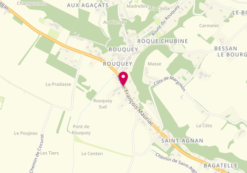 Plan de L'Atelier du Chantre, 729 Route Francois Mauriac, 33550 Tabanac