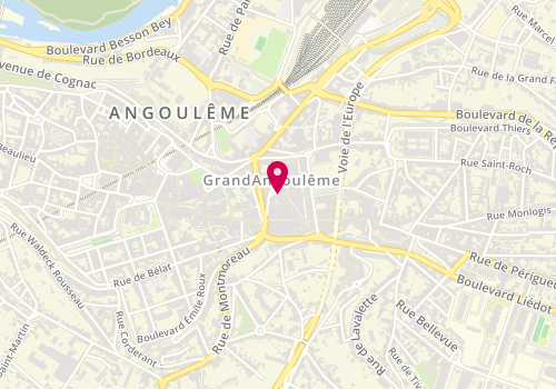 Plan de Cosmopolite, Place Champ de Mars, 16000 Angoulême
