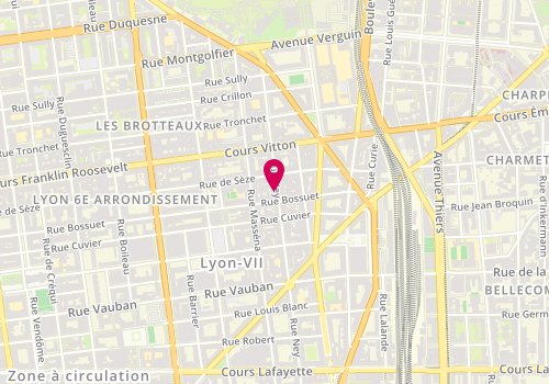 Plan de Galerie des Luthiers, 46 Rue Ney, 69006 Lyon