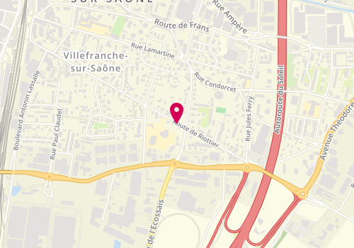 Plan de Auray Jean, 888 Route de Riottier, 69400 Villefranche-sur-Saône