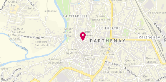 Plan de Atelkof Lutherie, 23 Rue de la Saunerie, 79200 Parthenay