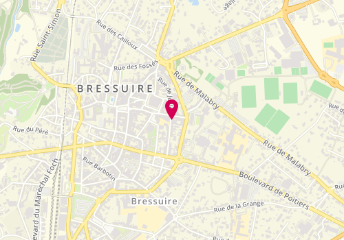 Plan de Brass Brothers, 53 Rue de Juillot, 79300 Bressuire