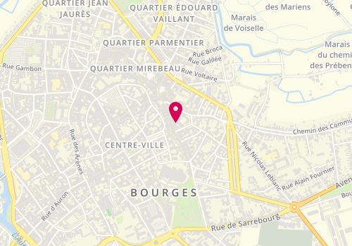 Plan de Luthier, 35 Rue Bourbonnoux, 18000 Bourges
