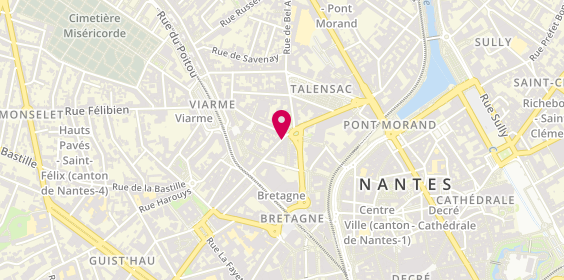 Plan de Bar303, 1 Rue Jean Jaurès, 44000 Nantes