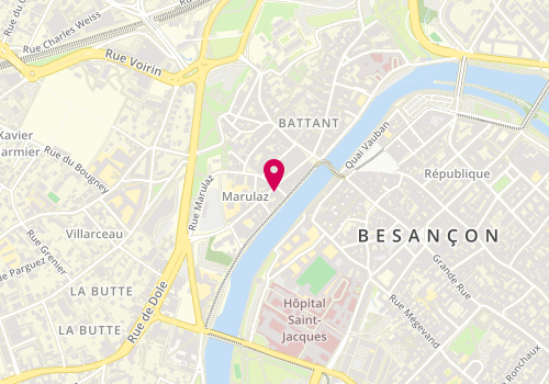 Plan de Bietry Musique, 35 Rue d'Arènes, 25000 Besançon