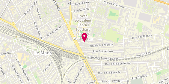 Plan de Atelier Artisanal du Piano Valence, 32 Rue de Cavaignac, 72000 Le Mans