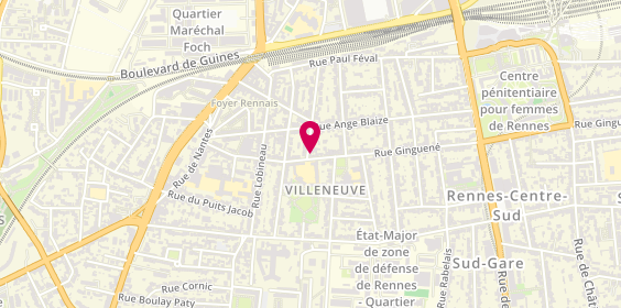 Plan de Salazar & Thoeny Lutherie, 39 Rue André Desilles, 35000 Rennes