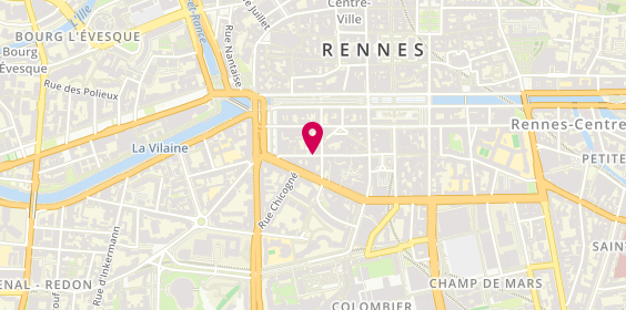 Plan de Blind Spot les Angles Morts, 36 Rue Poullain Duparc, 35000 Rennes