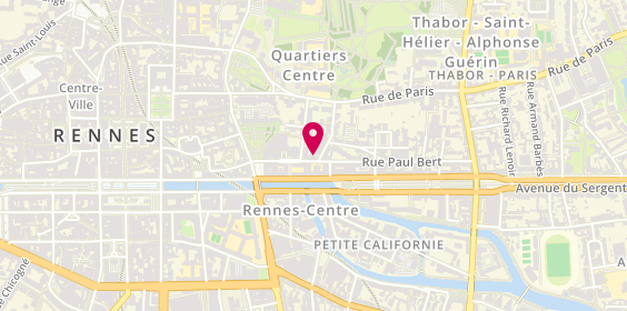 Plan de Tête de Chou, 15 Rue Kléber, 35000 Rennes