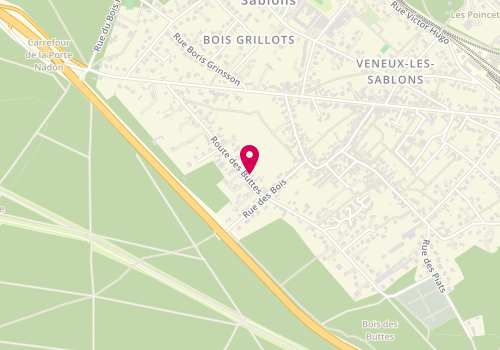 Plan de Atelier Vents, 59 Rue des Grillottes, 77250 Moret-Loing-et-Orvanne