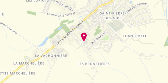 Plan de BARBIER Denis, 3 Rue de l'Oratoire Saint-Hubert, 53370 Saint-Pierre-des-Nids