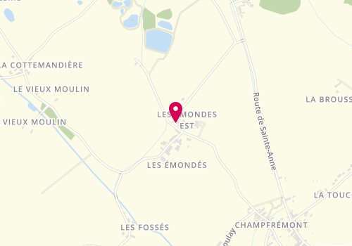 Plan de Sylvestre Charbin - Lutherie Harpes & CIE, Les Émondes, 53370 Champfrémont