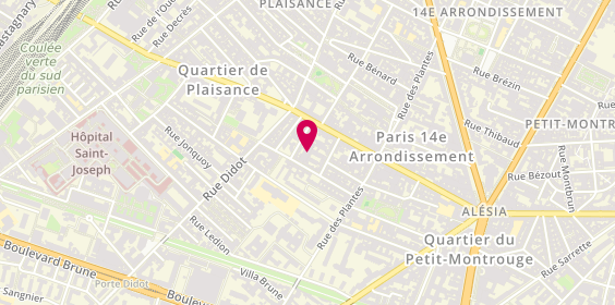 Plan de Arnaud DEVERRE Edition, la Manufacture
28 Rue Louis Morard, 75014 Paris