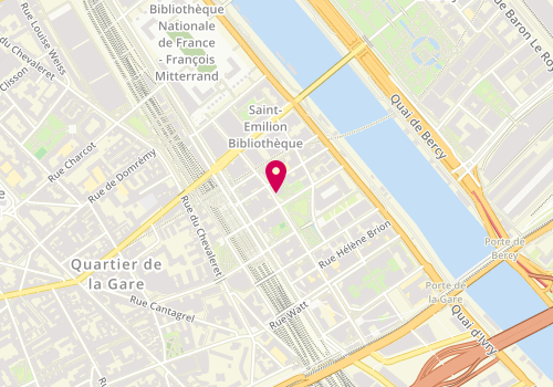 Plan de Euroconcert, 2 Rue Olivier Messiaen, 75013 Paris