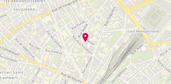 Plan de Foranim - centre culturel, 48 Rue Bargue, 75015 Paris