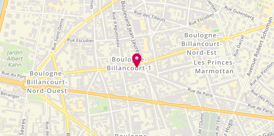 Plan de Renaissens, 120 Rue de Paris, 92100 Boulogne-Billancourt