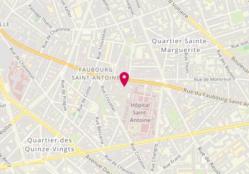 Plan de Citeaux Sphere, 45 Rue de Cîteaux, 75012 Paris