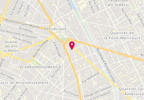 Plan de Uvi Univers Sons, 159 Rue Amelot, 75011 Paris