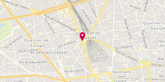 Plan de André Levi, 48 Rue de Rome, 75008 Paris