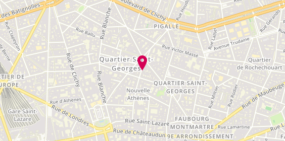 Plan de Caillot Christele, 46 Rue Catherine de la Rochefoucauld, 75009 Paris