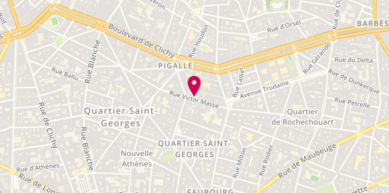 Plan de Bass Center, 22 Rue Victor Massé, 75009 Paris