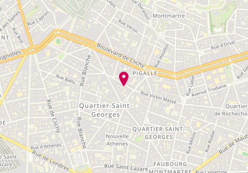 Plan de Le Gaucher, 11 Rue de Douai, 75009 Paris