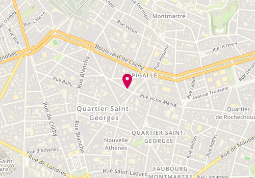 Plan de Woodstore, 6 Rue Douai, 75009 Paris