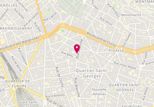 Plan de Illogicall Music, 63 Rue Blanche, 75009 Paris