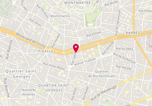 Plan de Phonogalerie, 10 Rue Lallier, 75009 Paris