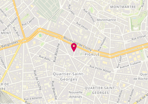 Plan de Madloc, 7 Rue Fromentin, 75009 Paris