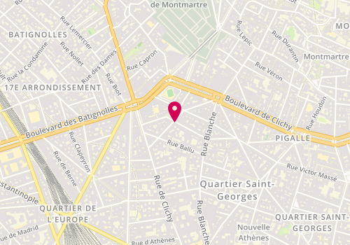 Plan de SVMusique, 23 Rue de Calais, 75009 Paris