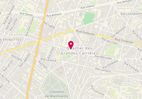 Plan de Ema, 226 Rue Marcadet, 75018 Paris