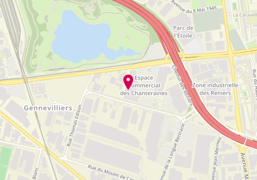 Plan de FNAC Gennevilliers, parc Commercial Chanteraines
112 avenue du Général de Gaulle, 92230 Gennevilliers