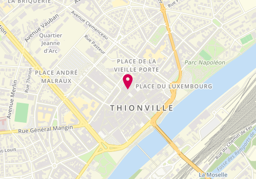 Plan de BC Music, 36 Rue de l'Ancien Hôpital, 57100 Thionville