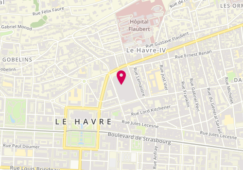 Plan de FNAC le Havre, Espace René-Coty
22 Rue Casimir Périer, 76600 Le Havre