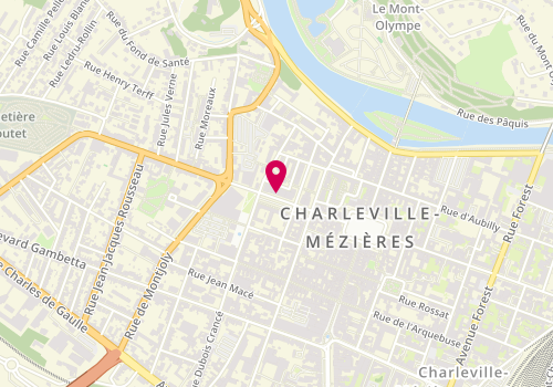 Plan de Au Palais de la Musique, 20 Rue de Flandre, 08000 Charleville-Mézières