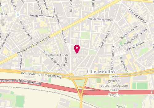 Plan de Alex Didgeridoo, 26 Rue de Condé, 59000 Lille