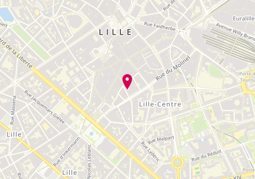 Plan de Besides Records, 47 Rue d'Amiens, 59000 Lille