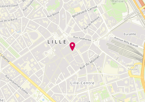 Plan de Cash-Web Lille Centre, 6 Rue du Sec Arembault, 59800 Lille